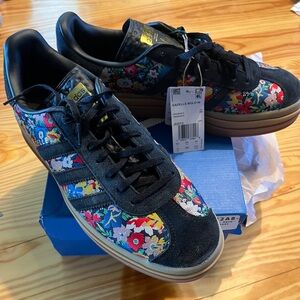 adidas x liberty London Gazelle Bold Black Floral